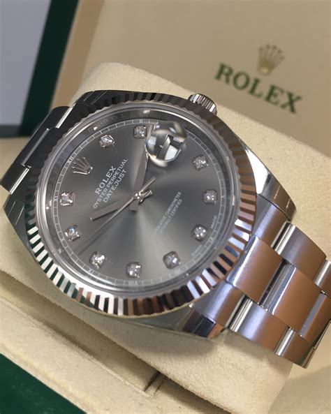 rolex datejust 41 126334 günstig kaufen|Rolex Datejust 41 diamond numbers.